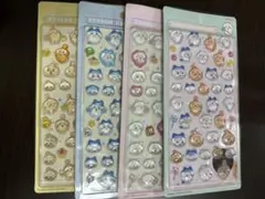 ちいかわ　ボンボンドロップシール　4枚セット