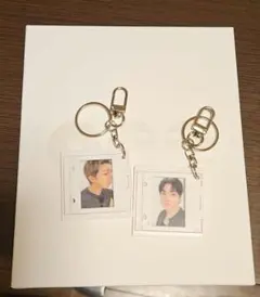 K-POP 写真付きキーホルダー 2個セット