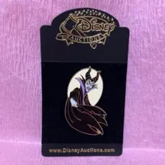 ディズニーオークション　マレフィセント　ピン　ヴィランズ　眠れる森の美女