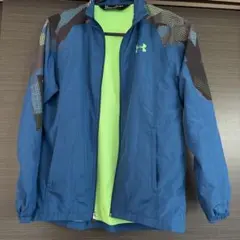最終お値下げ⭐️Under Armour 青 ジャケット YLG 140〜150