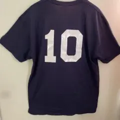 Hanes ヘインズ/Tシャツ/No.リング10/サイズL/ダークブルー