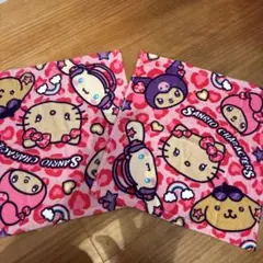 サンリオキャラクターズ新品ハンドタオル2枚