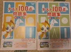 チャレンジ　４年生　テスト100点問題集 4〜7 月& 9 〜12月の合計２冊