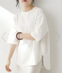 2026今季SS新品未使用タグ付き カレンソロジードルマンナローTシャツ美