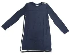 PETIT BATEAU プチバトー ワンピース XS ポケット・スリット付き