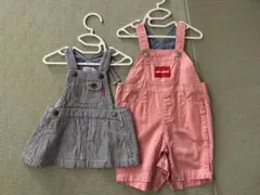 MIKIHOUSE オーバーオールセット S