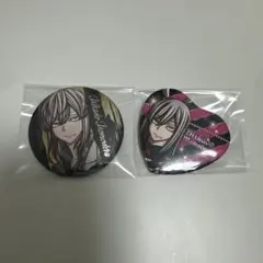 桃源暗鬼 桃寺神門 缶バッジ 2点セット