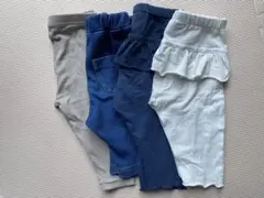 7分丈、10分丈レギンス、パンツ　80㎝　まとめ売り