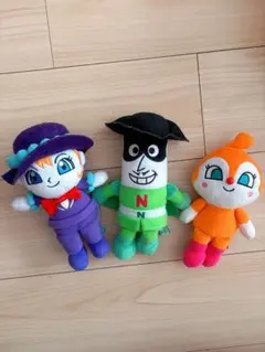 【美品】アンパンマン ぬいぐるみ ３体セット