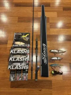 スラングslang DRT KLASH9KLASH Jokerルアーロッドセット