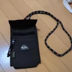 QUIKSILVER サコッシュ ネックポーチ ブラックのサムネイル
