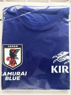 非売品　2026 SAMURAI BLUE サッカーシャツ 青のサムネイル