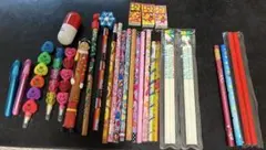 カラフルな鉛筆、おもしろ鉛筆、ボールペンまとめ売り