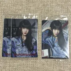 LE SSERAFIM ウエハース ウンチェ シール