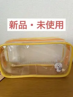 【新品】BT21 RJ クリアポーチ BTジン　ペンケース　メイクポーチのサムネイル