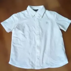 COMME CA ISM ホワイトポロシャツ 120A