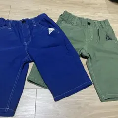 【ブリーズ】ハーフパンツ130cm 2枚セット
