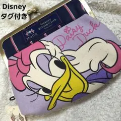 미사용 ディズニー ABRAHAM MOON デイジー がま口 ポーチ