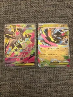 ポケモンカード メガゼラオラEX メガシャンデラEX SR 2枚セット - メルカリ