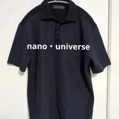 ネイビー ポロシャツ nano・universeのサムネイル