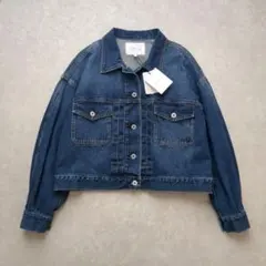 【未使用・タグ付】　Arpege story デニムジャケット　Gジャン　S