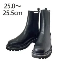 未使用 オリエンタルトラフィック サイドゴアブーツ ブラック LL 25.0cm