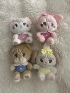 mikko charactersぬいぐるみ ガチャガチャ キーホルダー