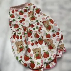 犬服ハンドメイド　バルーンワンピース