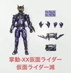 shodo 掌動-xx 仮面ライダー　仮面ライダー滅　開封品