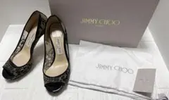 JIMMY CHOO ジミーチュウ  オープントゥ パンプス