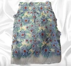 【新品未使用タグ付き！】リリーブラウンレーススカート