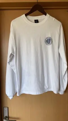 HUF ホワイト ロングスリーブ Tシャツ M