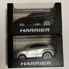 TOYOTA HARRIER シルバー ブラック　プルバックカー　ハリアー
