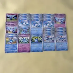 ポケモンカード　ルリリ　マリル　マリルリ　38枚セットのサムネイル
