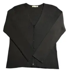 レディース服 カーディガン LLサイズ 黒系