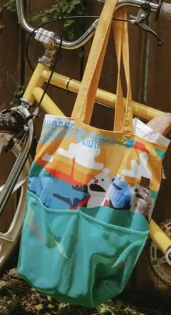 ニコアンドとパペットスンスンのコラボトートバッグ