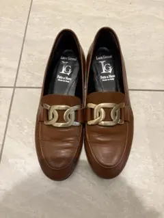Luca Grossi ブラウンローファー