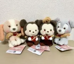 ディズニーキャラクター ミルキーボア ハートぬいぐるみ　全４種