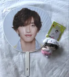 なにわ男子 道枝駿佑 グッズセット ポップモールうちわ アクスタ ぬい