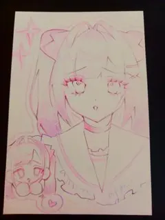 ラビットホール 手書きイラスト 初音ミク ピクセルアート - メルカリ