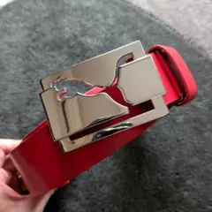 PUMAプーマ　GOLFベルト　赤