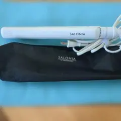 SALONIA ストレートヘアアイロン 本体 専用ポーチ付(^^)
