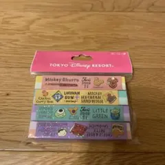 Tokyo Disney Resort 消しゴム 4本セット 新品未開封のサムネイル