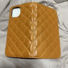 ハ*キ様 ブラウン 手帳型ケース iPhone用１３　１４対応
