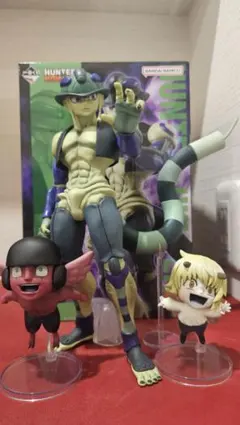 HUNTER×HUNTER 一番くじ A賞メルエム　F賞 プフ ユピー