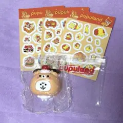 pupuland スクイーズ クマ くま もちもち 予備袋 シール付き