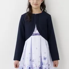 ANNA SUI mini 水彩花柄ワンピース　ブレードジャケット