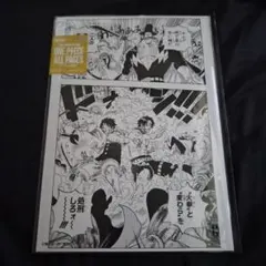 ONE PIECE ONLY展 活版ポスター 頂上戦争 ルフィとエース - メルカリ