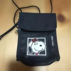 スヌーピー ブラック ミニバッグ