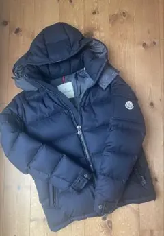 MONCLER モンクレール　 ネイビー ダウンジャケット フード付き
